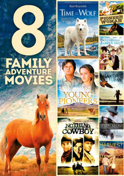 DVD 8 Family Adventure Movies Book