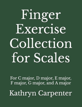 Paperback Finger Exercise Collection for Scales Book