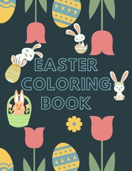 Paperback Easter Coloring Book: Funny Easter coloring book