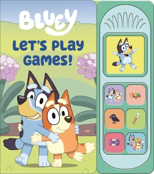 Board book Bluey: Let's Play Games! Sound Book [With Battery] Book