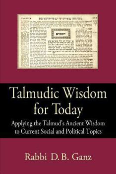 Paperback Talmudic Wisdom for Today Book