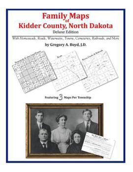 Paperback Family Maps of Kidder County, North Dakota Book