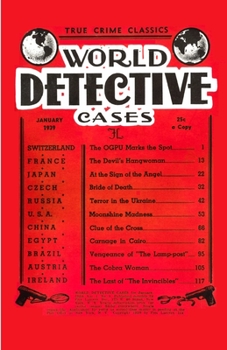 Paperback World Detective Cases, January 1939 Book