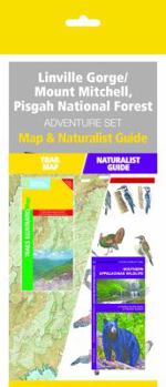 Paperback Linville Gorge/Mount Mitchell, Pisgah National Forest Adventure Set: Map & Naturalist Guide [With Map] Book