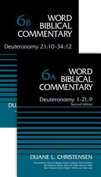 Hardcover Deuteronomy (2-Volume Set---6a and 6b) Book