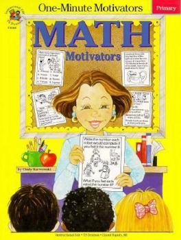 Paperback One Minute Motivators Math Motivators: Primary Book