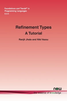Paperback Refinement Types: A Tutorial Book