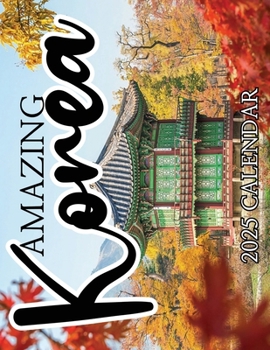 Paperback Amazing Korea 2025 Calendar Book