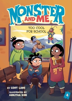 Paperback Monster and Me 4: Too Cool for School Book