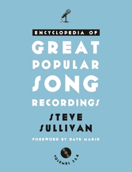 Hardcover Encyclopedia of Great Popular Song Recordings: Volumes 3 and 4 Book