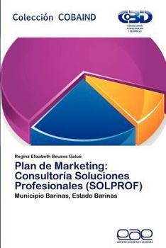 Paperback Plan de Marketing: Consultoria Soluciones Profesionales (Solprof) [Spanish] Book