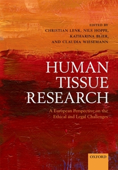 Hardcover Human Tissue Research Book