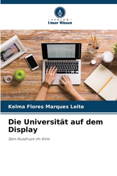 Paperback Die Universität auf dem Display [German] Book