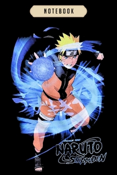 Notebook: Naruto shippuden shonen jump ninja anime stickers Notebook|6x9(100 pages)Blank Lined Journal For kids, ramen, anime, manga lovers, student, ... girls, boys, men, birthday gifts|Anime gifts