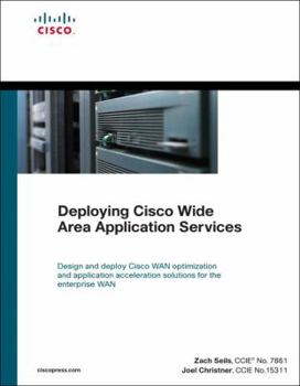 Hardcover Deploying Cisco Wide Area Application Services Book