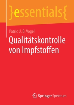 Paperback Qualitätskontrolle Von Impfstoffen [German] Book