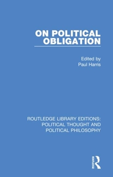 Paperback On Political Obligation Book