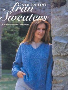 Paperback Crocheted Aran Sweaters Book