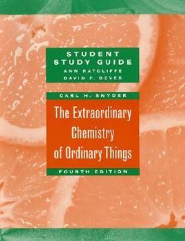 Paperback The Extraordinary Chemistry of Ordinary Things, Study Guide Book