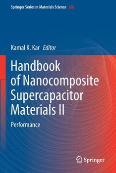 Paperback Handbook of Nanocomposite Supercapacitor Materials II: Performance Book