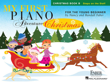 Paperback My First Piano Adventure Christmas - Book B Book