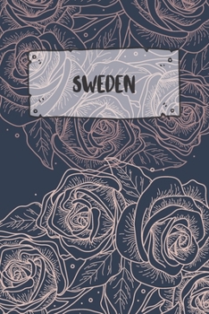 Paperback Sweden: Ruled Travel Diary Notebook or Journey Journal - Lined Trip Pocketbook for Men and Women with Lines Book