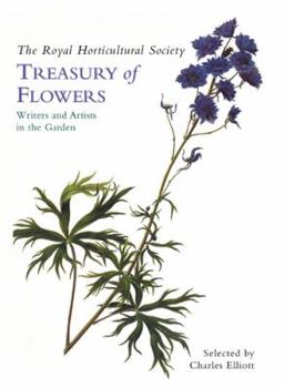 Hardcover The Royal Horticultural Society Treasury of Flowers: Writers and Artists in the Garden Book