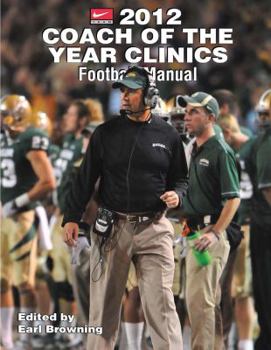 Paperback 2012 Coach of the Year Clinics Football Manual Book