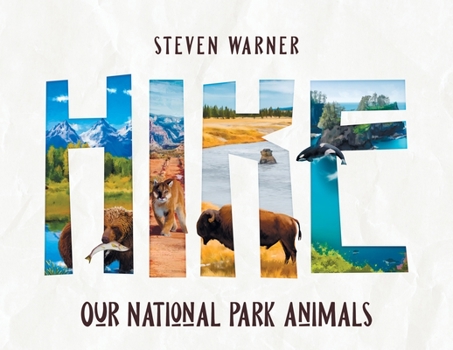 Paperback Hike: Our National Park Animals (I Spy picture book, 42 animals, 12 National Parks) [Large Print] Book