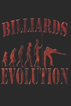 Paperback Billard Notizbuch: Billard Notizbuch die Perfekte Geschenkidee f?r Pool Spieler oder Snooker Fans. Das Taschenbuch hat 120 wei?e Seiten m [German] Book