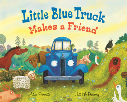 Little Blue Truck Makes a Friend