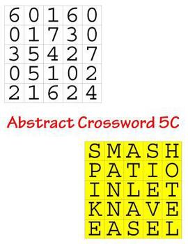 Paperback Abstract Crossword 5C Book