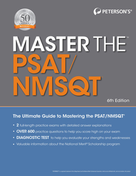 Paperback Master the Psat/NMSQT Book