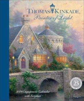 Calendar Thomas Kinkade: Painter of Light: Engagement Calendar with Scripture Book