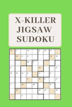 Paperback X-Killer Jigsaw Sudoku: 187 Great Again Puzzles Sudoku Killer Book