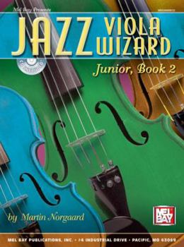 Paperback Jazz Viola Wizard Junior, Book 2 [With CD] Book