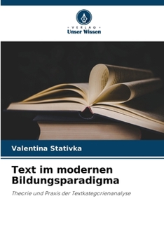 Paperback Text im modernen Bildungsparadigma [German] Book