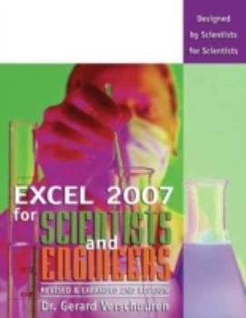 Paperback Excel 2007 for Scientists Book