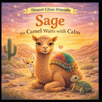 Sage the Camel Waits With Calm (Desert Glow Friends)