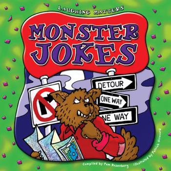 Library Binding Monster Jokes Book