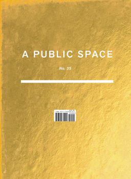 Paperback A Public Space No. 35 Book