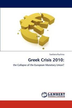 Paperback Greek Crisis 2010 Book