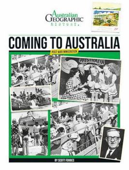 Paperback Aust Geographic History Coming To Australia: History Year 6 Book