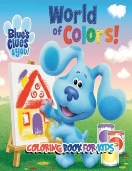 Paperback Blue's Clues & you coloring book for kids Book