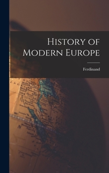 Hardcover History of Modern Europe Book