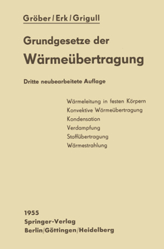 Paperback Die Grundgesetze der Wärmeübertragung [German] Book