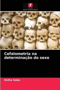 Paperback Cefalometria na determinação do sexo [Portuguese] Book