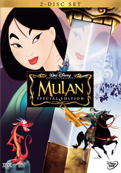DVD Mulan Book