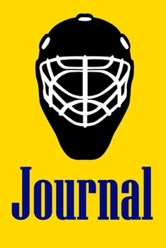 Paperback Journal: Hockey Notebook Book