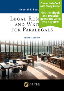 Paperback Legal Research and Writing for Paralegals: [Connected eBook with Study Center] Book